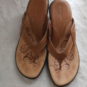 Thong Sandal Wedge Heels - Hush Puppies